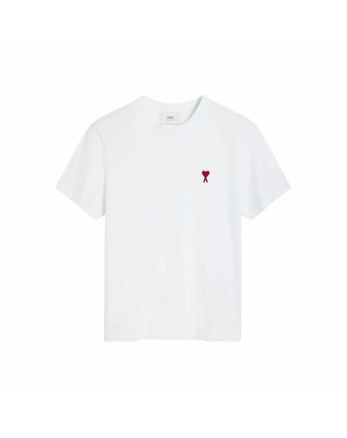 Ami De Coeur T-shirt Wit Rood Hart