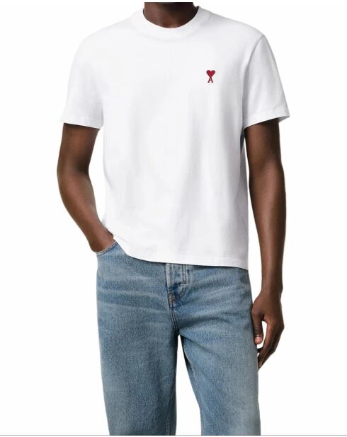 Ami De Coeur T-shirt Wit Rood Hart