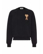 Ami De Coeur Patch zwart sweatshirt
