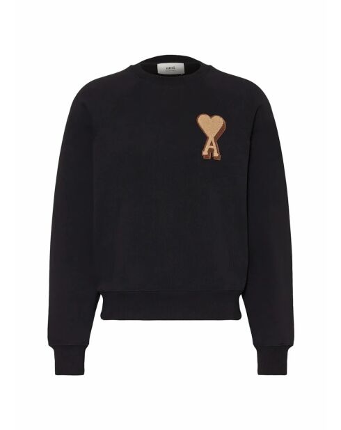 Ami De Coeur Patch zwart sweatshirt