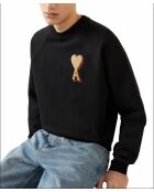 Ami De Coeur Patch zwart sweatshirt