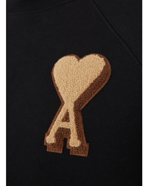 Ami De Coeur Patch zwart sweatshirt
