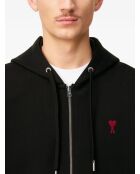 Ami De Coeur Kapuzenpulli schwarz