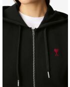 Ami De Coeur Kapuzenpulli schwarz