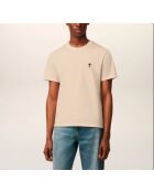 Ami De Coeur T-shirt met koffiecrème