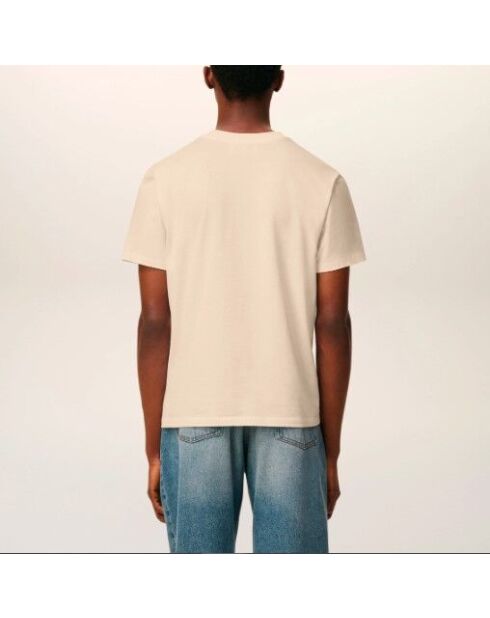 Ami De Coeur T-shirt met koffiecrème