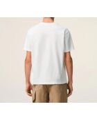 Weißes/schwarzes Ami De Coeur T-Shirt