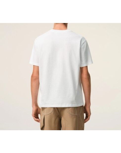 Weißes/schwarzes Ami De Coeur T-Shirt