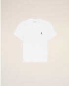 Weißes/schwarzes Ami De Coeur T-Shirt