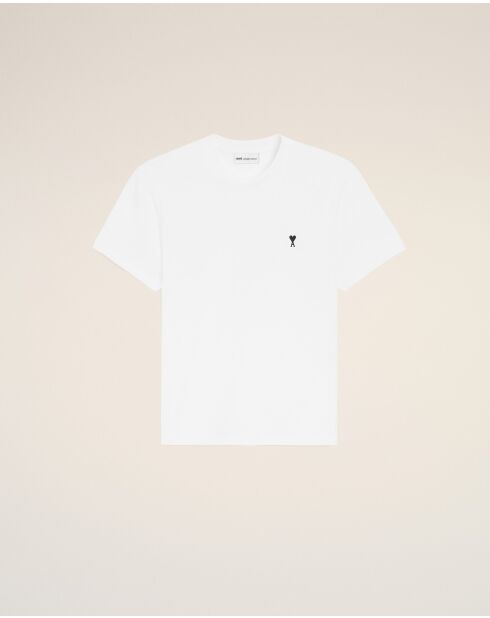 Weißes/schwarzes Ami De Coeur T-Shirt