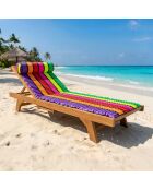 Happy Fresh Strandmatratze, 60 x 180 cm, mehrfarbig