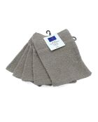 Set di 5 salviette beige - 15x21 cm