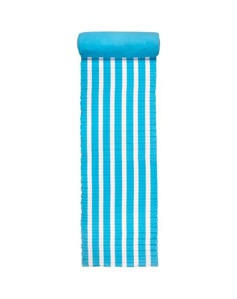 Materasso da spiaggia blu turchese Bahia - 60x180 cm