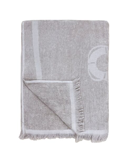 Goldrock Strandtuch, Jacquard Velvet Terry, Größe XL, 140 x 180 cm, Grau