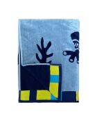 Veelkleurig Pogona Jacquard Velvet Terry strandlaken - 95x175 cm