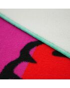 Toalla de playa infantil de microfibra Fino multicolor - 70x140 cm