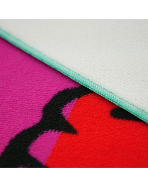 Mehrfarbiges Fino-Mikrofaser-Strandtuch für Kinder - 70x140 cm