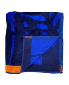 Sunday meerkleurig jacquard fluwelen badstof strandlaken - 140x180 cm