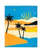 Asciugamano da spiaggia in microfibra Sandwood Multicolor XL - 140x170 cm