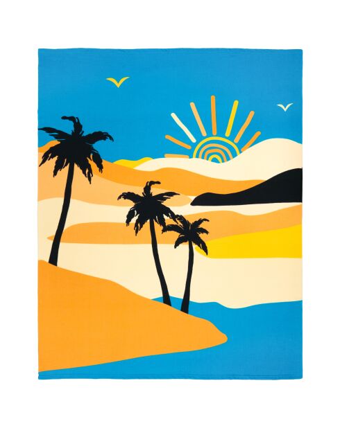 Asciugamano da spiaggia in microfibra Sandwood Multicolor XL - 140x170 cm