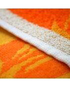 Frutti Strandtuch aus Jacquard-Samt, Frottee, 90 x 170 cm, Orange