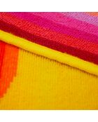 Strandtuch Malta, Jacquard-Samt, Frottee, 140 x 180 cm, Gelb