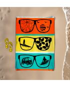 Telo da spiaggia Mondrago multicolore Mondrago Jacquard Velvet Terry XL - 140x180 cm