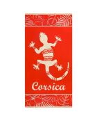 Tuara Orange Strandtuch für Kinder, Mikrofaser, 70 x 140 cm