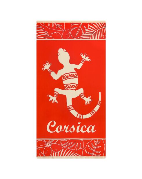 Tuara Orange microvezel strandlaken voor kinderen - 70x140 cm