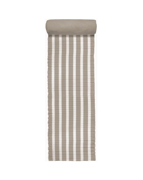 Materasso da spiaggia Bahia Taupe Beige - 60x180 cm