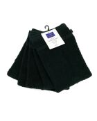 Set di 5 salviette nere - 15x21 cm