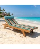 Dalia Mehrfarbige Strandmatratze - 60x180 cm