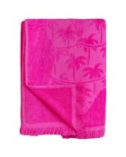 Maracas Rose Strandtuch, Jacquard Velvet Terry, Größe XL, 140 x 180 cm