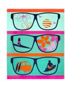 Toalla de playa de microfibra Manilva Blue XL - 140x170 cm