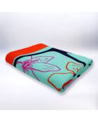 Toalla de playa de microfibra Manilva Blue XL - 140x170 cm