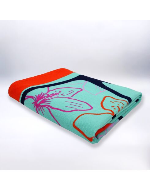 Toalla de playa de microfibra Manilva Blue XL - 140x170 cm