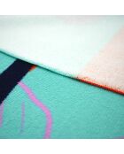 Toalla de playa de microfibra Manilva Blue XL - 140x170 cm