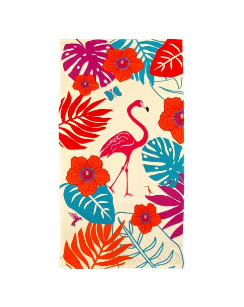 Lindy Mehrfarbiges Strandtuch für Kinder, Mikrofaser, 70 x 140 cm