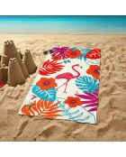 Lindy Mehrfarbiges Strandtuch für Kinder, Mikrofaser, 70 x 140 cm