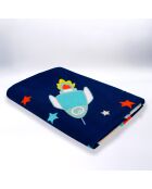 Toalla de playa infantil de microfibra Galaxy Blue - 70x140 cm