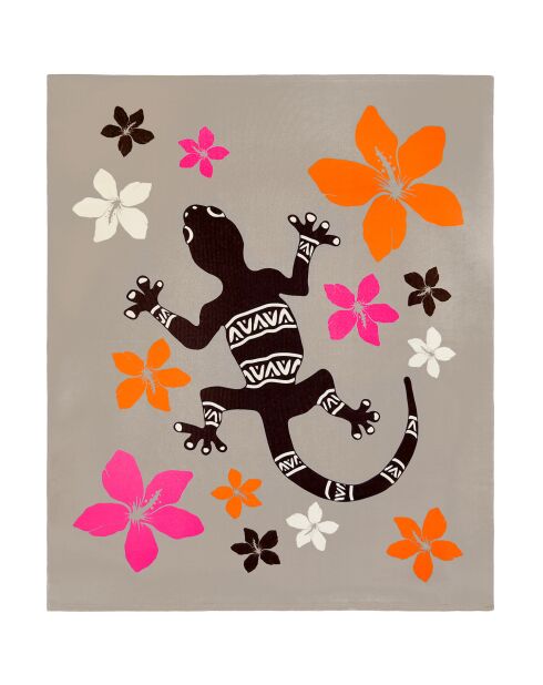 Serviette de plage XL microfibre Tavira Multicolore - 140x170 cm