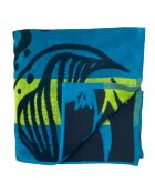 Mehrfarbiges Papiga-Jacquard-Samtfrottee-Strandtuch, 140 x 180 cm