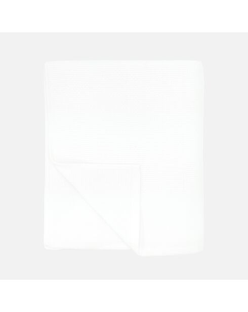 Asciugamano bianco Waffle - 50x90 cm