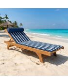 Materasso da spiaggia Bahia Blu Navy Blue - 60x180 cm