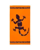 Choroni Orange microvezel strandlaken - 90x170 cm