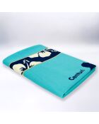 Serviette de plage microfibre Olzo Bleu - 90x170 cm