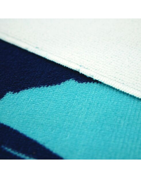 Serviette de plage microfibre Olzo Bleu - 90x170 cm