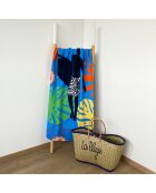 Serviette de plage microfibre Paulo Multicolore - 90x170 cm