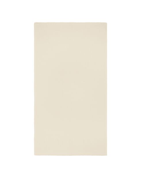Drap de bain Waffle Lin Beige - 90x150 cm