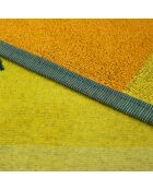 Asciugamano da spiaggia XL in spugna di velluto Jacquard Arche verde - 140x180 cm